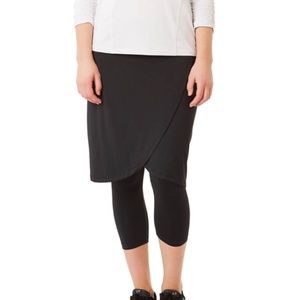 Skirt with attached leggings
